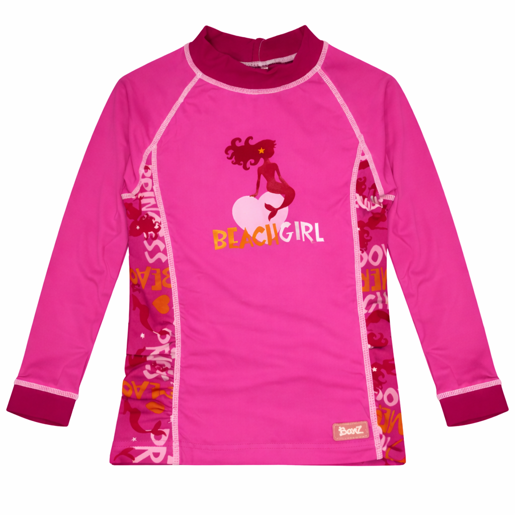 חולצת שחייה שרוול ארוך לילדים (UV50) – הגנה מירבית