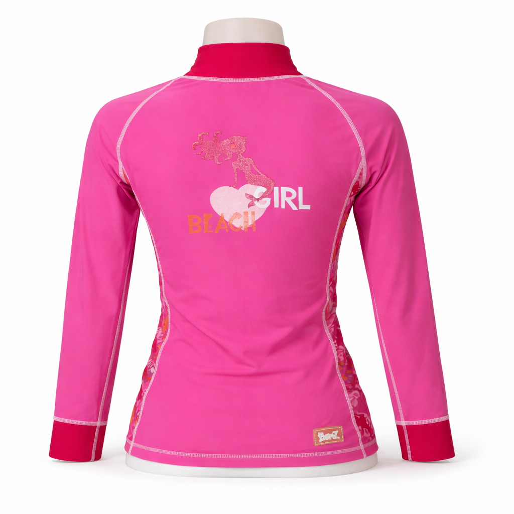 חולצת שחייה שרוול ארוך לילדים (UV50) – הגנה מירבית